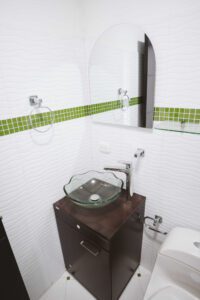 Baño social moderno del apartamento en venta en Torres de Sión Florencia Caquetá