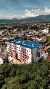 Apartamento en venta en Torres de Sión Florencia Caquetá vista panorámica del edificio